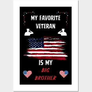 veteran brother Posters and Art